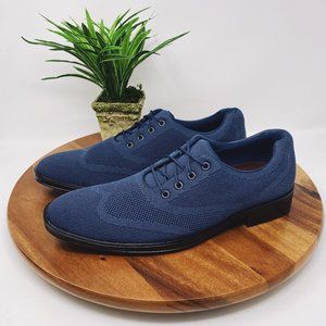 NEW Mark Nason Men's Bechet Navy Dressknit Shoe 10